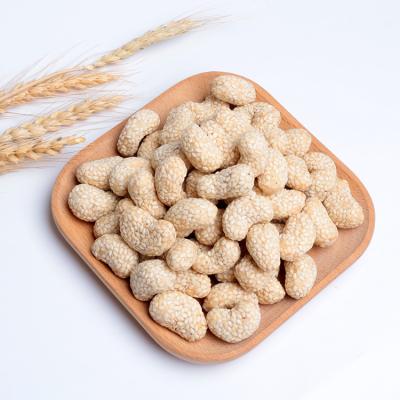 China Hoge Voeding Met een laag bedekte Cashewnoten Gezonde Snack met de Gezonde Geroosterde Knapperige Snacks van het Sesamaroma Te koop