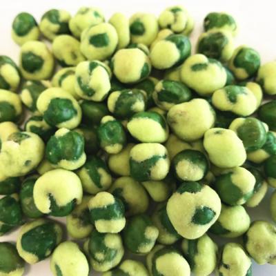 China Het populaire In het groot Voedsel van het Aromafried coated green peas snack van Veganist Gele Wasabi Te koop