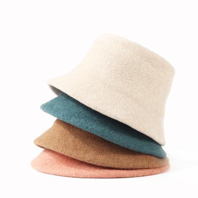 China High Quality Custom Picture Guanlinglong Wool Flat Top Fisherman Hat Towel Bucket Hat Full for sale