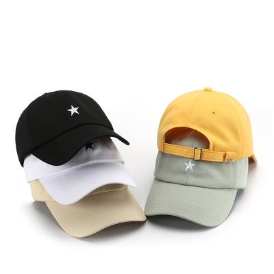 China COMMON Star Joint Neutral Embroidery Baseball Cap 6 Panel Design Fashion Outdoor Hat for sale