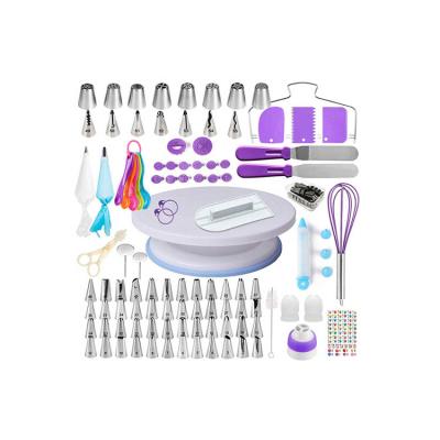 China Viable High Quality 137 Pcs Cake Decorating Supplies Kit Baking Pastry Nozzle Baking Tool Sets Kit for sale