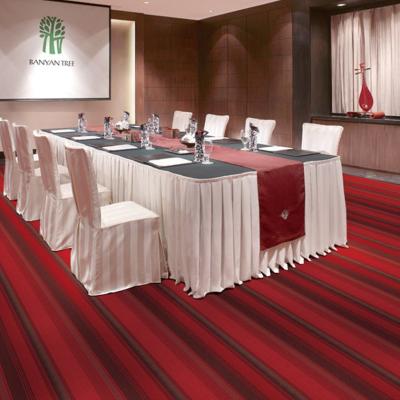 Cina Il tappeto commerciale di Broadloom del polipropilene dell'hotel ha trapuntato la moquette di ciclo di 25m x di 4m in vendita