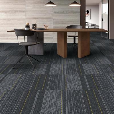 China Loop Pile Nylon Fibre Carpet 50x50 Anti Static Modern Carpet Tiles for sale