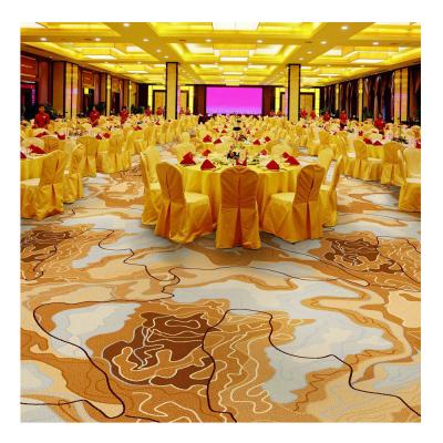 China Alfombra tejida hospitalidad de lujo de Hall Axminster Hotel Ballroom Carpet del banquete en venta