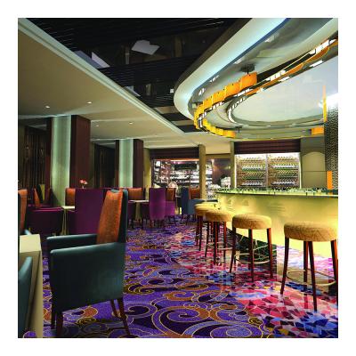 China Pub And Club Area Carpet Wall To Wall Wilton Woven Carpet With CE for sale