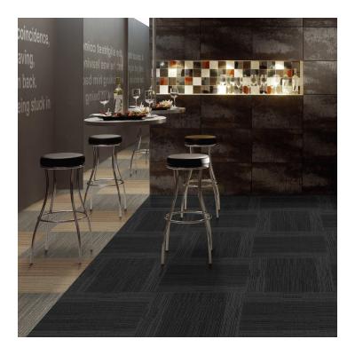 China PVC Backing Hospitality Carpet Tile Nylon Square Carpets 50cm X 50cm for sale