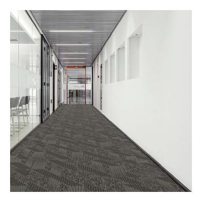 China Modern Commercial Nylon Carpet Tiles For Hallway And Office Room for sale