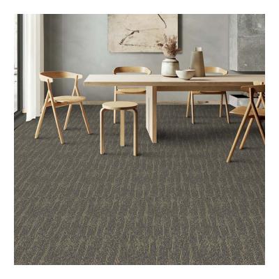 China Jacquard Polypropylene Carpet Tiles With Bitumen Backing For Business for sale