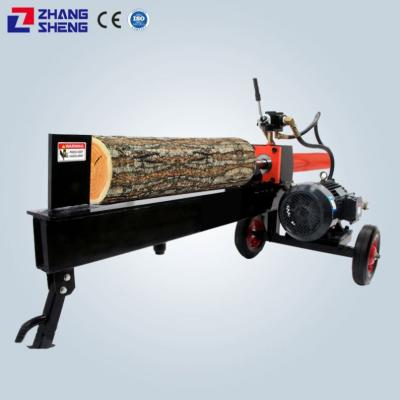 China Wood Processing 30 Ton Heavy Duty Firewood Processor Machine Push By Hydraulic 34t Diesel Commercial Log Splitter Wood Splitter for sale