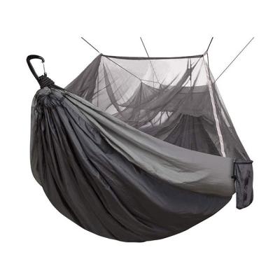 China Eco-friendly With mosquito net and stand for Outdoors Hiking Camping Backpacking Travel Backyard Beach Portable Hammock for sale