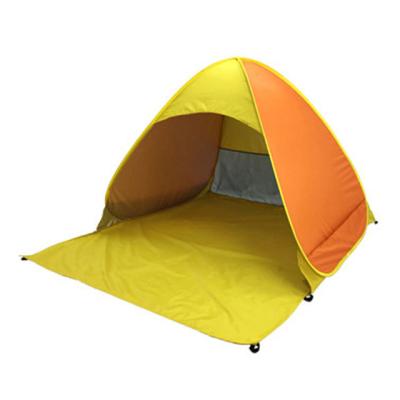 China UV-resistant 3-4 person plus camping tent beach noise waterproof sunproof simple and portable outdoor shelter for sale