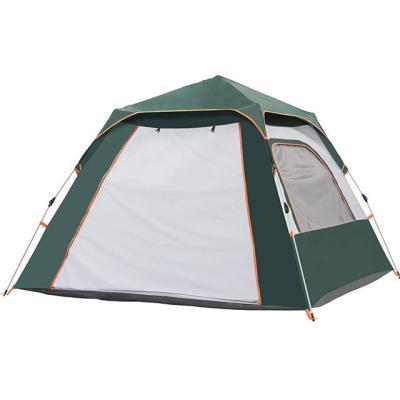 China UV-Resistant Outdoor Waterproof 3-4 Person Quick Open Automatic Camping Tent Large For Family for sale