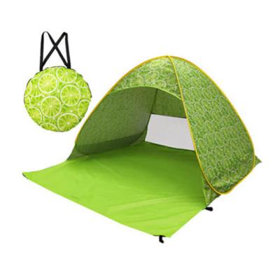 China UV-Resistant Fast Automatic Sun Shade Picnic Portable Customizable Beach Tents for sale