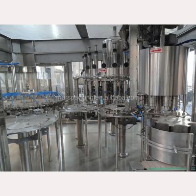 China Small Scale Beverage Juice Overflow Filling Machine Price for sale