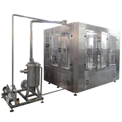 China Pulp Automatic Tropical Fruit Juice Bottle Filling Packaging Machine for sale