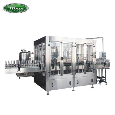 China Beer Glass Bottle Beer Crown Washing Filling Capping Machine for sale