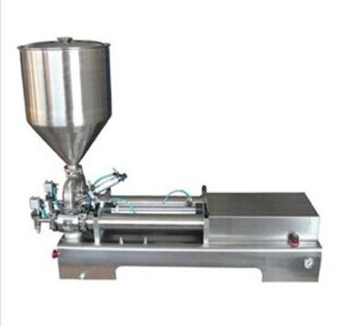 China Economical Semi Automatic Dough Honey Oil Sauce Filling Machine Hot Sale Beverage for sale