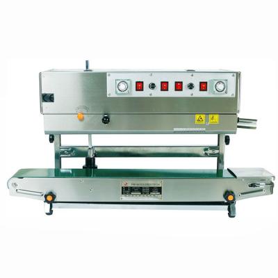 China FRM-980LW CLOTHING Type Vertical Aluminum Foil Sealing Machine for sale