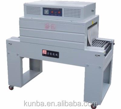 China BS400 CLOTHING PVC POF PE Heat Shrink Film Shrink Tunnel Machine for sale