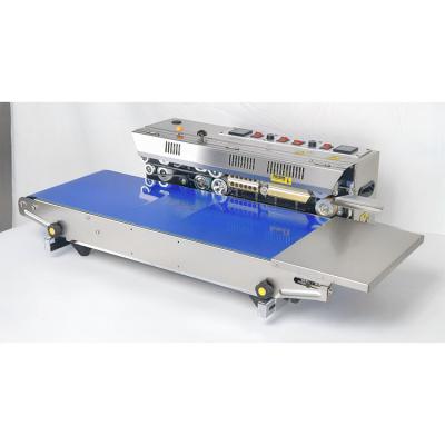 China Continuous Food Sealing Machine Strip Plastic Bag Sealer Plastic Bag Sealing Machine for sale