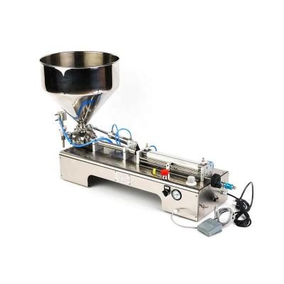 China Single Head Paste Filling Machine G1WGD Chemical Hot Selling Semi-automatic Paste Filling Machine for sale