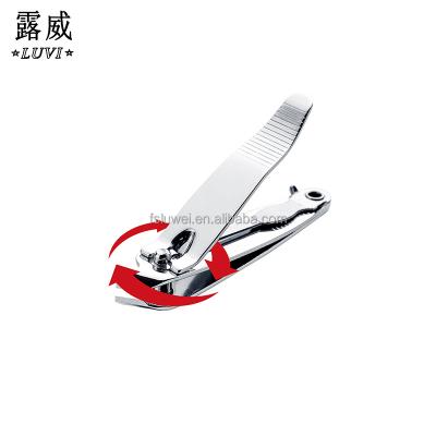 China LUWEI07 Finger Nail Clippers High Quality and Competitive Price Best Personal Care Stainless Steel Cuticle for sale