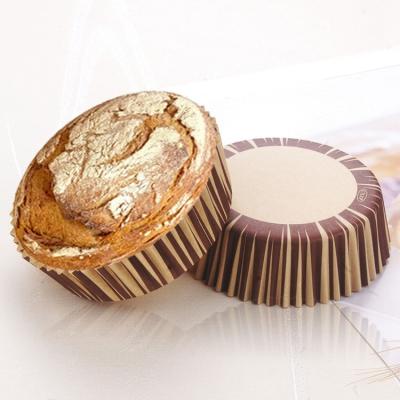 China Disposable Oval Cake Tray Paper Cups High Temperature Cake Bread Paper Baking Cups Cupcake Liners for Buns for sale