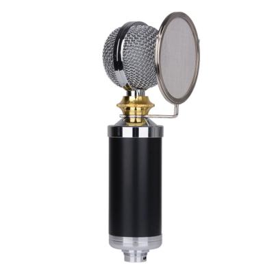 China Handheld Round Silver Color Basket Shell DIY Microphone Body Black Microphone Body For 34mm 26mm 16mm Microphone for sale