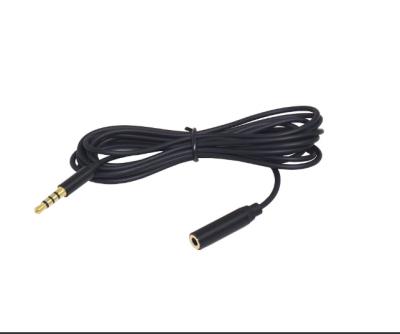 China Microphone 3.5mm 3M audio Extension Cable, TRRS Male to Female Stereo TRRS Microphone Supplement Converter Adapter for sale