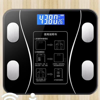 China Home Bathroom Scale Digital Weight Scale Body Composition Analyzer Which Can Be Connected To Phone for sale