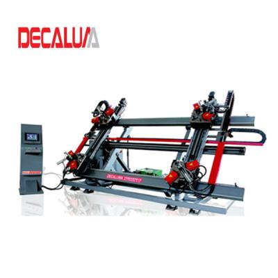 China Building Material Shops Hot Sale Aluminum Window Frame Making Four Head Corner Crimping Machine for sale