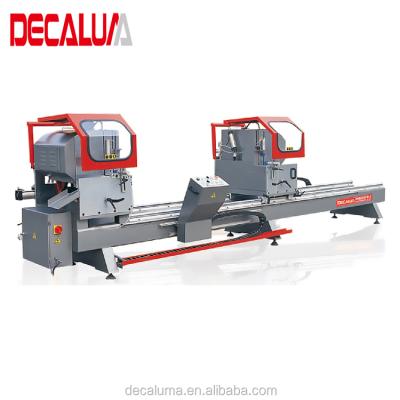 China Building Material Shops Aluminum Window Machine Precision Double Head Miter Saw for sale