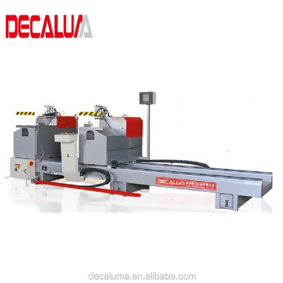 China High Accuracy Double Blade Head 45 Degree Cuts Saw LJZ2C-450*3600 for sale