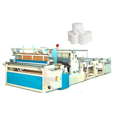 China China factory high speed automatic punch unbroken toilet paper machine for sale for sale