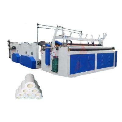 China Factory Toilet Paper Small Tissue Paper Roll Slitting Rewinding Machine for sale