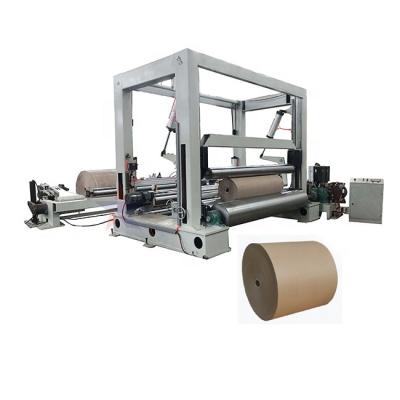 China Factory high speed kraft paper roll slitter rewinder bottom-feeding machine for sale