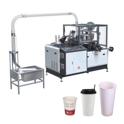 China Automatic Disposable Hotels Coffee Tea Paper Cup Making Machine Price for sale