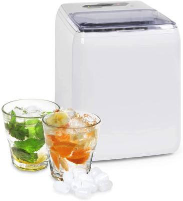 China Hotel Ice Cube Maker Countertop Machine No Piping Required 20KG Ice Per Day for sale