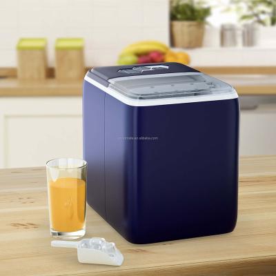 China Hotel Portable Ice Makers Large Capacity 20kgs Ice Per 24 Hours Compact Automatic Clear Ice Cube Maker for sale