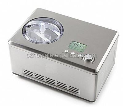 China Hotel Ice Cream Maker 2.2 Timer Automatic Ice Cream 2L Quart Bowl Dessert Arm Fast Freezing Mixing Whisk Large for sale