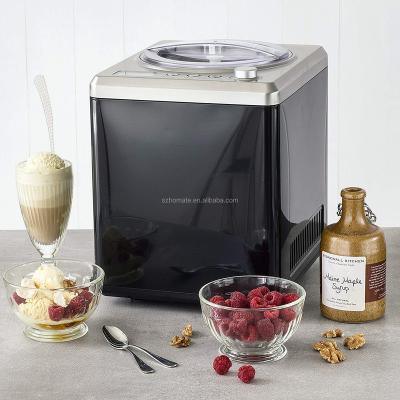 China Hotel Large Size Ice Cream Maker Hot Selling Home Ice Cream Making Machine with Built-in Compressor for Cooling for sale