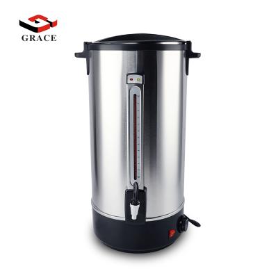 China 304 Stainless Steel Restaurant Commercial Electric Boiling Hot Water Kettle Barrel Boiler Heaters for sale