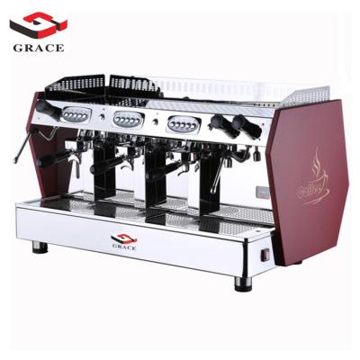 China Hotel coffee shop equipment commercial semi automatic espresso coffee machine for sale à venda