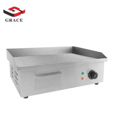 Chine Commercial Grillling Large Capacity Full Flat Stainless Steel Table Top Grill For Restaurant à vendre