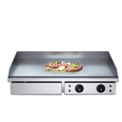 Chine Easily Cleaned Stainless Steel Commercial BBQ Grill Full Flat Electric Griddle à vendre