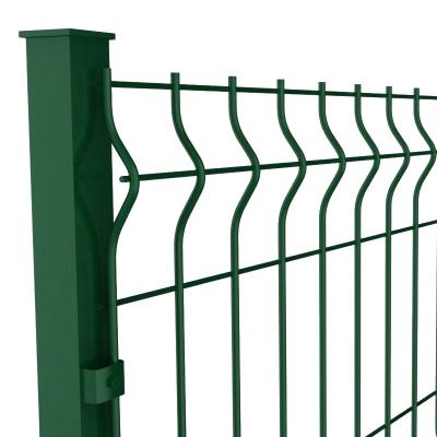 China Easily Assembled High Quality PVC Coated Welded 3d Curved Wire Mesh Fence for sale