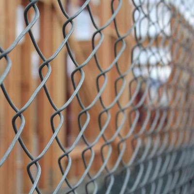 China Wholesale Easily Assembled Black 10ft 6ft 8ft PVC Coated Roll Fencing Price Galvanized Used Chain Link Fence For Sale for sale