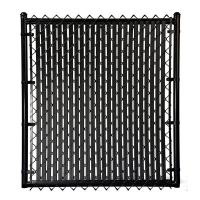 China Easily Assembled Powder Coated 3d V Bend Rigid Pvc Privacy Slat Fence For Road Garden House Villa School Playground Park Plant for sale