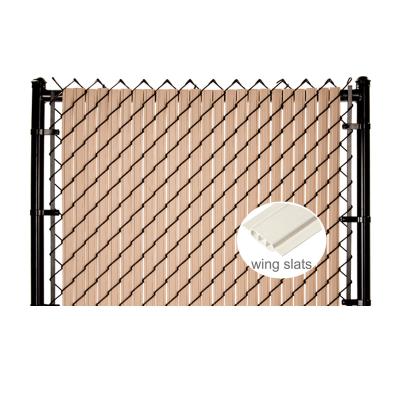 China Easily Assembled 8 Foot High Extension Arms 6Foot Industry Hot Dip Galvanized Chain Link Chain Link Privacy Fence Slats for sale