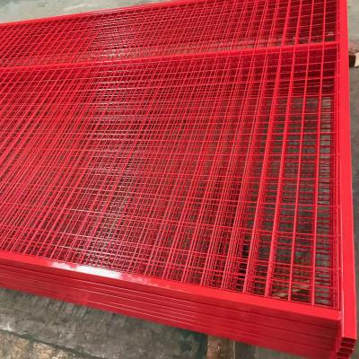 China Easily Assembled Hot Sale Construction Site Fencing Galvanized And Powder Coated Temporary Construction Safety Fence Canada for sale